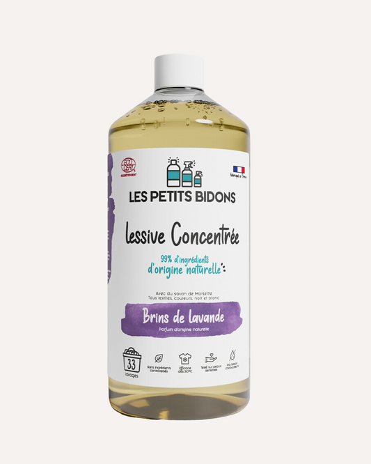 Lessive liquide concentrée brin de lavande