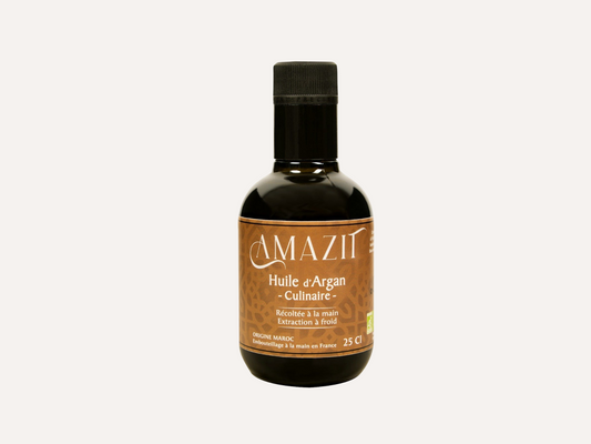 Huile d'argan alimentaire Bio